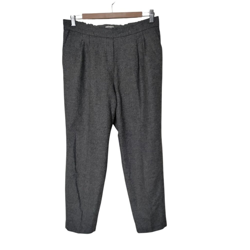 Aritzia Babaton Cohen Pant Wool Silk Trousers Pants Size 10 Pull On